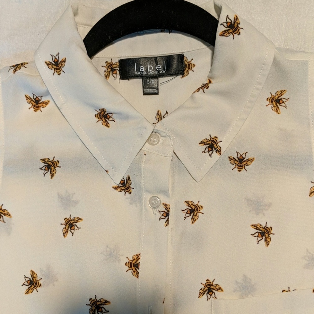 Bumble Bee Tunic High Low Shirt